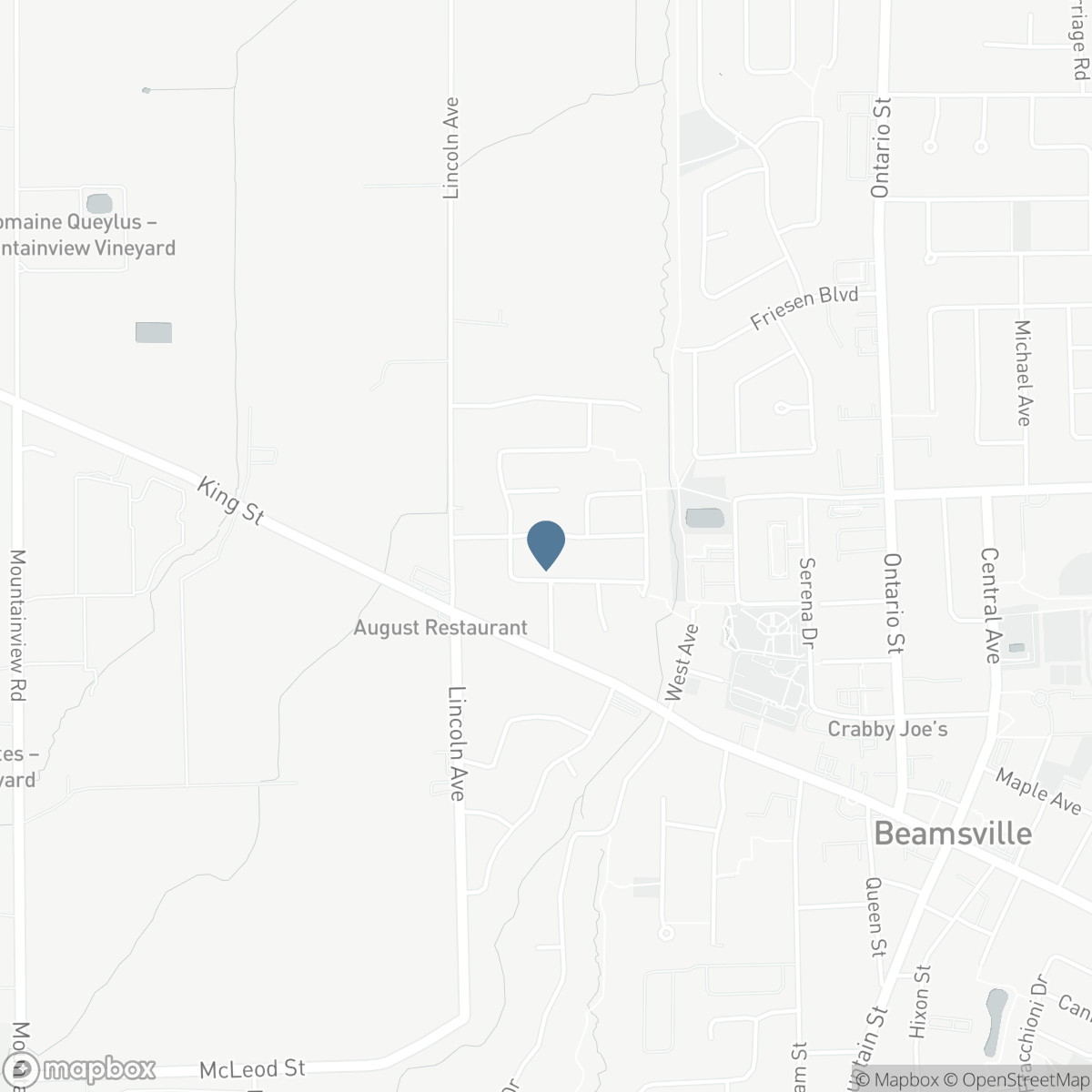 5134 OAKWOOD Avenue, Beamsville, Ontario L0R 1B8